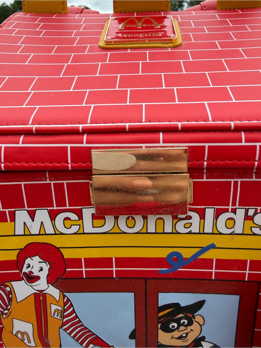 Loungefly McDonalds Happy Meal Mini Backpack Ronald Grimace Hamburglar Retro - Picture 6 of 16